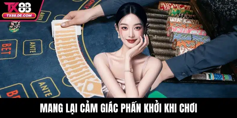 Galaxy Baccarat Live TX88- Trải Nghiệm Sòng Bạc Quốc Tế 4 Mang lại cảm giác phấn khởi khi chơi