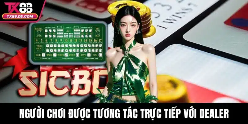 Speed Sicbo Live Tx88 – Sòng Bạc Trực Tuyến Đỉnh Cao 3 Người chơi được tương tác trực tiếp với dealer qua live chat