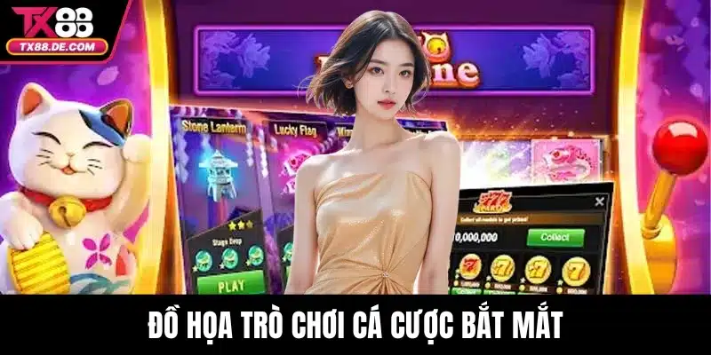 Mèo Tài Lộc TX88 – Game Nổ Hũ Phong Thủy Trúng Lớn Mỗi Ngày 2 Đồ họa trò chơi cá cược bắt mắt