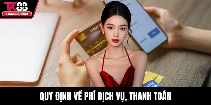 Điều Khoản Và Điều Kiện - Tổng Hợp Quy Định Cần Thiết 2 Quy định về phí dịch vụ, thanh toán