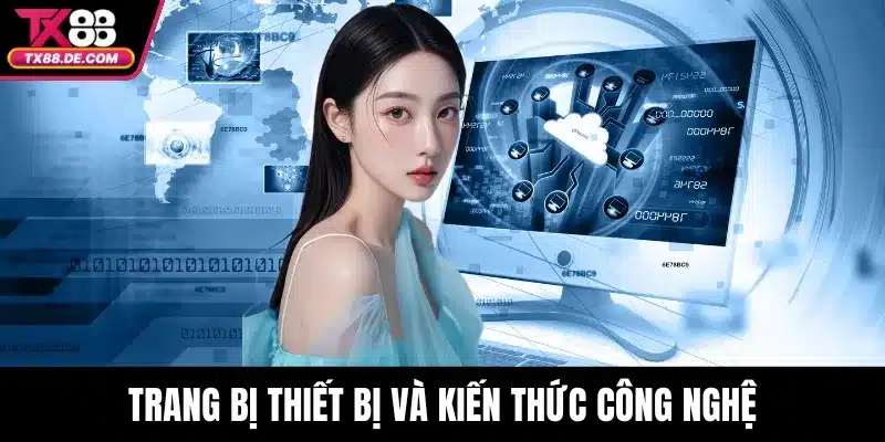 Trang bị thiết bị và kiến thức công nghệ