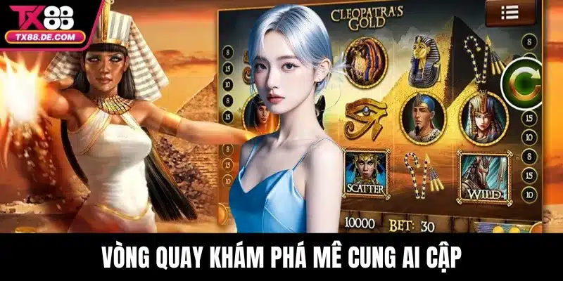 Vòng quay khám phá mê cung Ai Cập